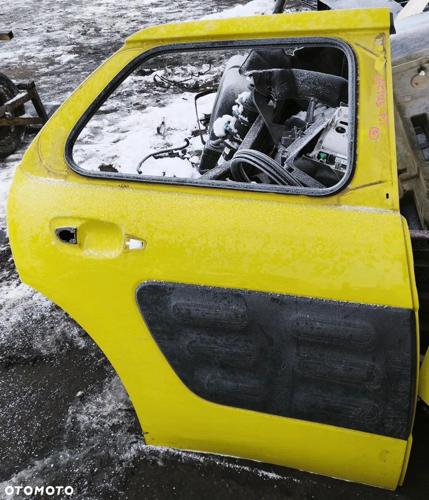 CITROEN C4 CACTUS 15r DRZWI PRAWY TYŁ PRAWE TYLNE GOŁE ENHB - 1