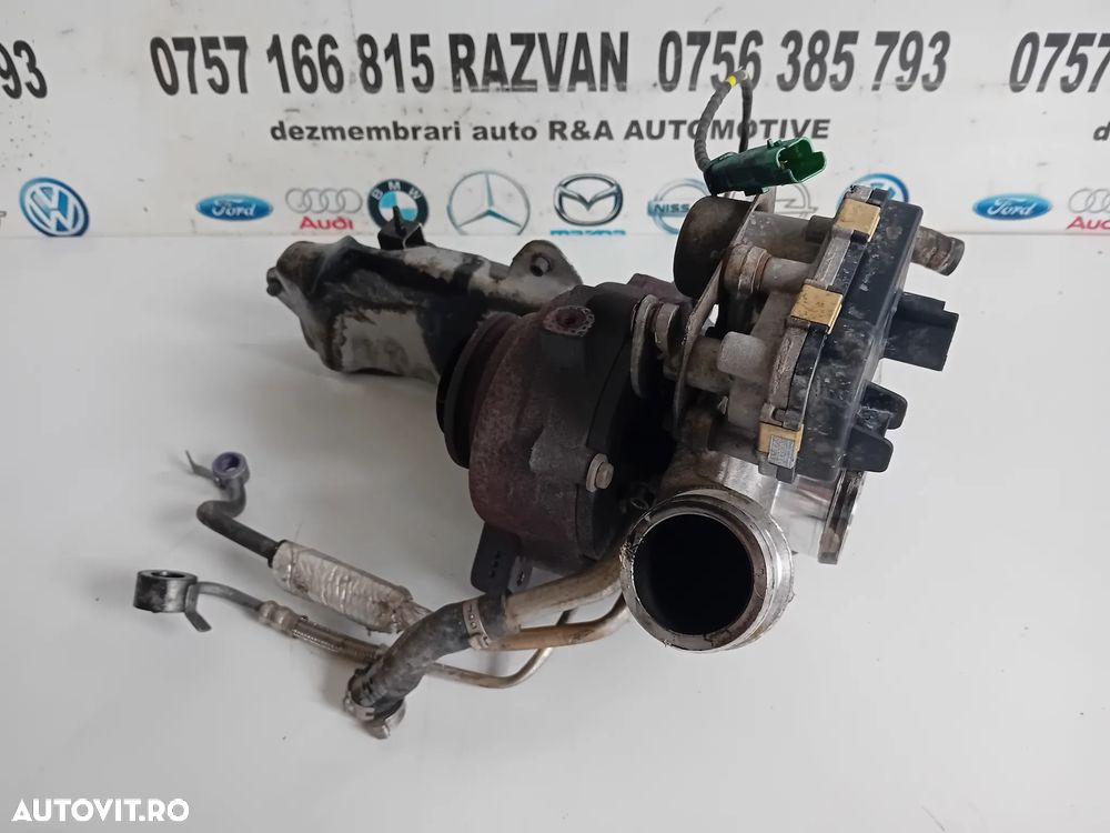 Turbo Turbina Range Rover Evoque Motor 2.2 Diesel 224DT Cod 9676272680 - 5