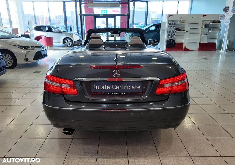Mercedes-Benz E 220 CDI Cabrio 7G-TRONIC - 4
