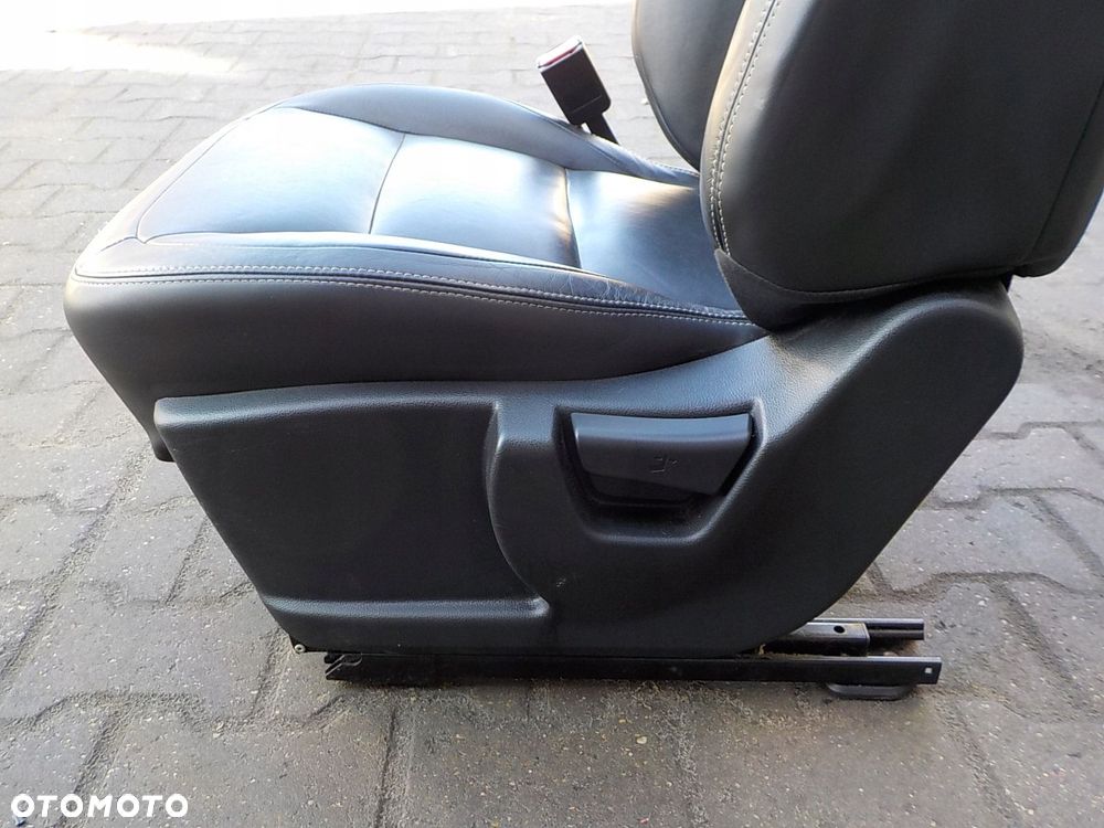 NISSAN QASHQAI J10 FOTEL KIEROWCY SKÓRZANY LEWY PRZÓD PRZEDNI SKÓRA - 7