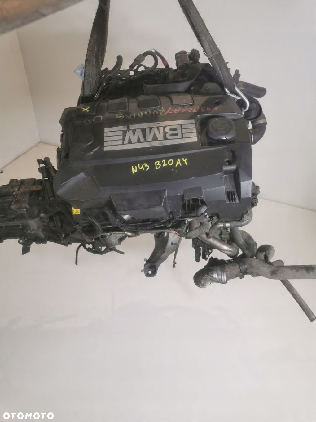 SILNIK KOMPLETNY BMW 3 E90 E91 BMW 1 E87 BMW 5 E60 520 320 120 2.0i N43B20A - 4