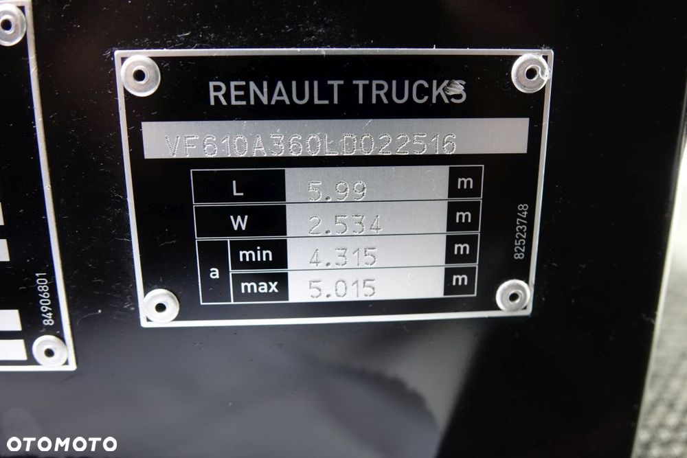 Renault GAMA T HIGH 480 DTI13 / EURO 6 / STANDARD / AUTOMAT / KLIMATYZACJA POSTOJOWA / 2 ZBIORNIKI PALIWA - 32