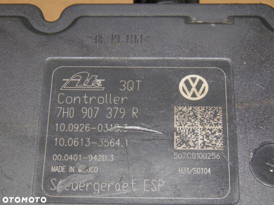 TRANSPORTER T5 POMPA STEROWNIK ABS 7H0907379R - 2