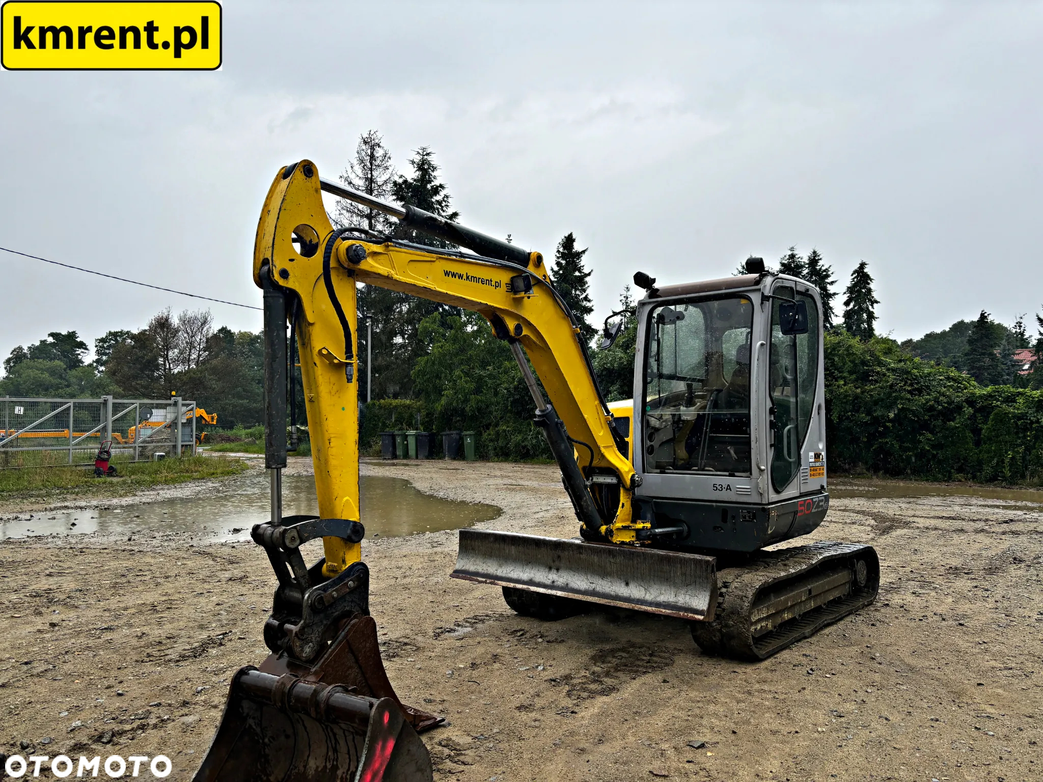 Wacker Neuson 50Z3 MINI-KOPARKA 2014R. | JCB 8055 8050 CAT 305 VOLVO ECR 48 - 9