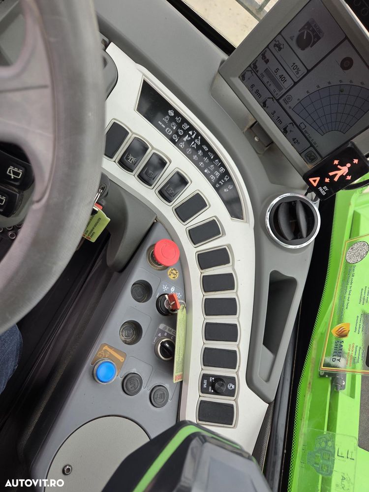 Merlo CA SI O MACARA de 12t, P120.10, ridica 12t la 5m si 7t la 10m, 1.164h, 2018, furci, cupa 3,5mc, Masa operational 15,6t, sistem protectie cu 3 camere/parte, protectie cabina, Aer cond, cilindri de MACARA, posibil leasing 2 ani, PROMOTIE 93.900 EUR+Tva - 40