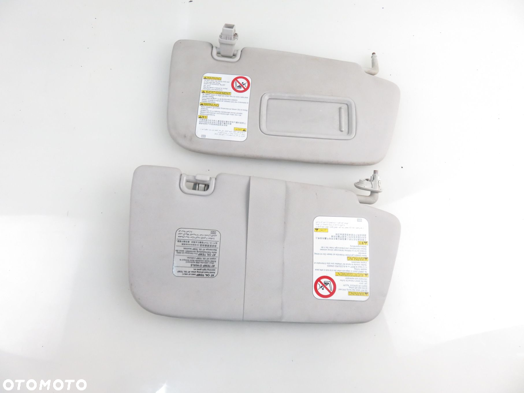 OSŁONY PRZECIWSŁONECZNE SUBARU IMPREZA III KOMPLET - 4