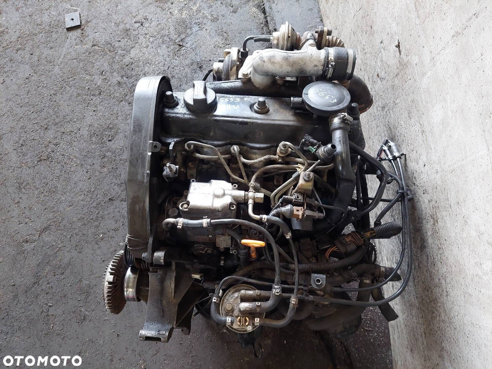SILNIK DIESEL + POMPA + WTRYSKI + TURBO AUDI A4 B5 1.9 TDI AHU - 8