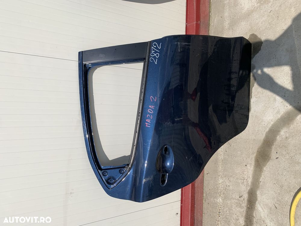 Usa dreapta spate Mazda 2, 2014, 2015, 2016, 2017, 2018, 2019, 2020, 2021, 2022, 2023. - 2