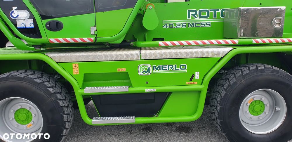 Merlo 40.26MCSS kosz hydr. rozkładany/wciągarka 4T./widły/pilot radiowy - 24