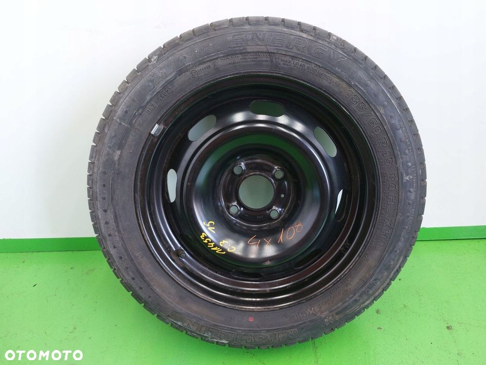 Koło stalowe 1 sztuka Citroen C3 I 2002-2009 4X108 15" ET 27 - 2