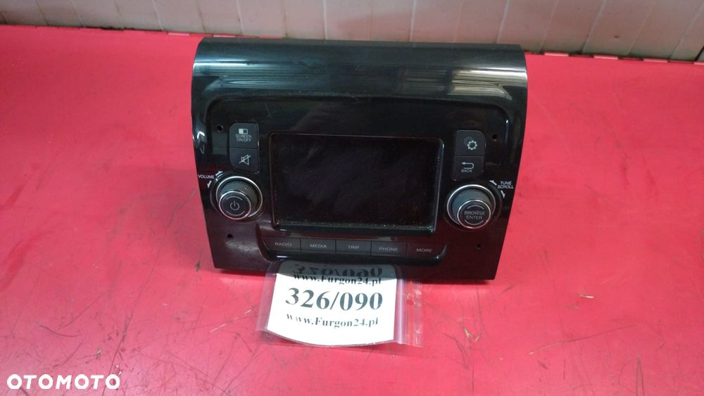 RADIO FIAT DUCATO JUMPER BOXER KOD 14- 07356930100 NO 326/090 - 1