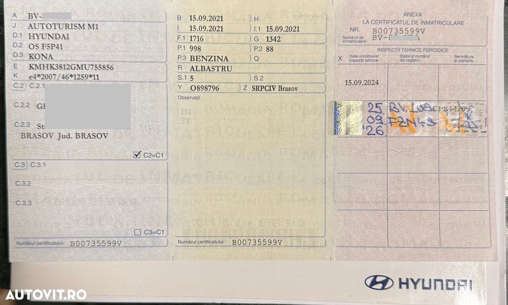 Hyundai KONA 1.0 T-GDI 120 CP 7 DCT 2WD Highway - 11