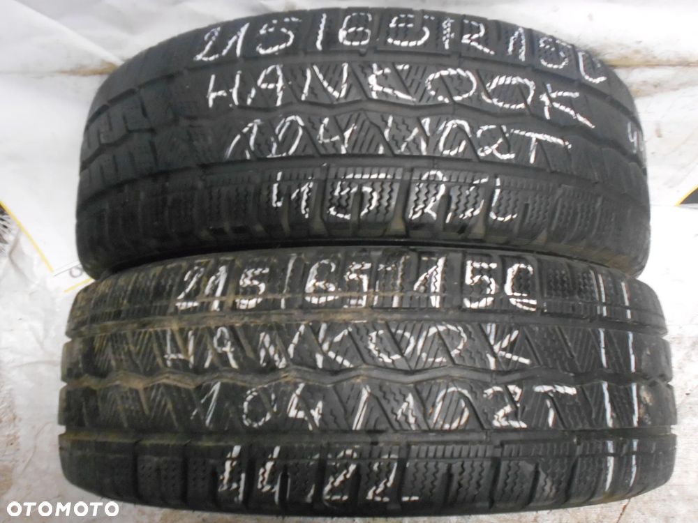 OPONY 215/65R15C HANKOOK WINTER I*CEPT LV DOT 4522 8MM - 1