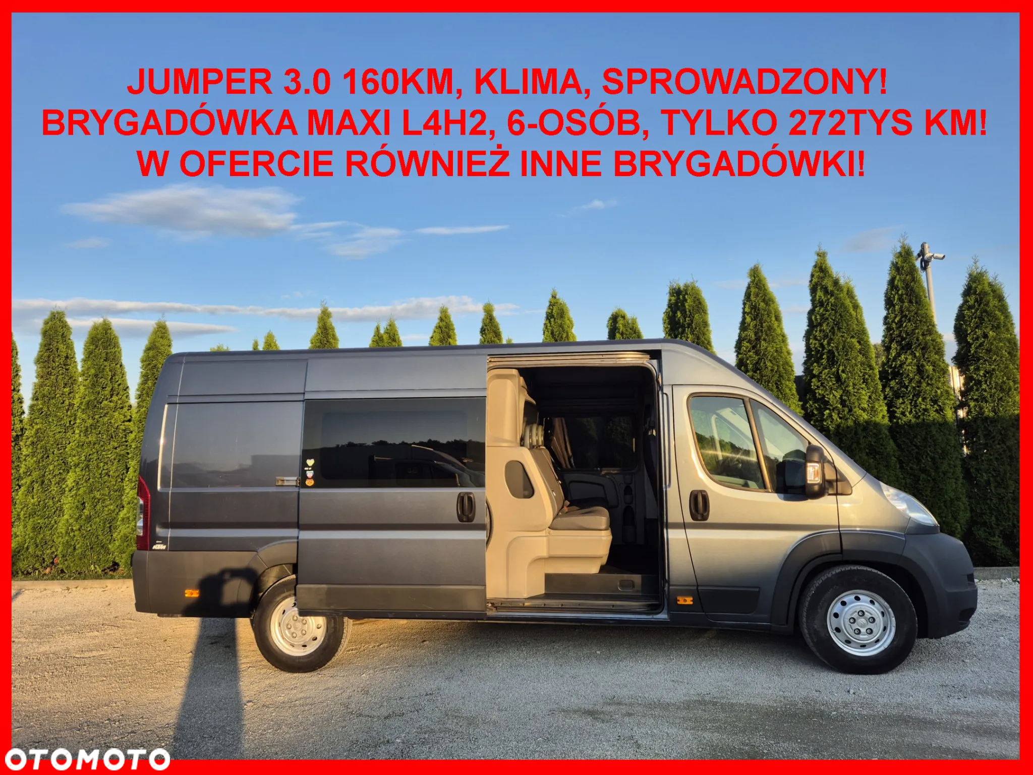 Citroën JUMPER 3.0 160KM Dubel Kabina - 19