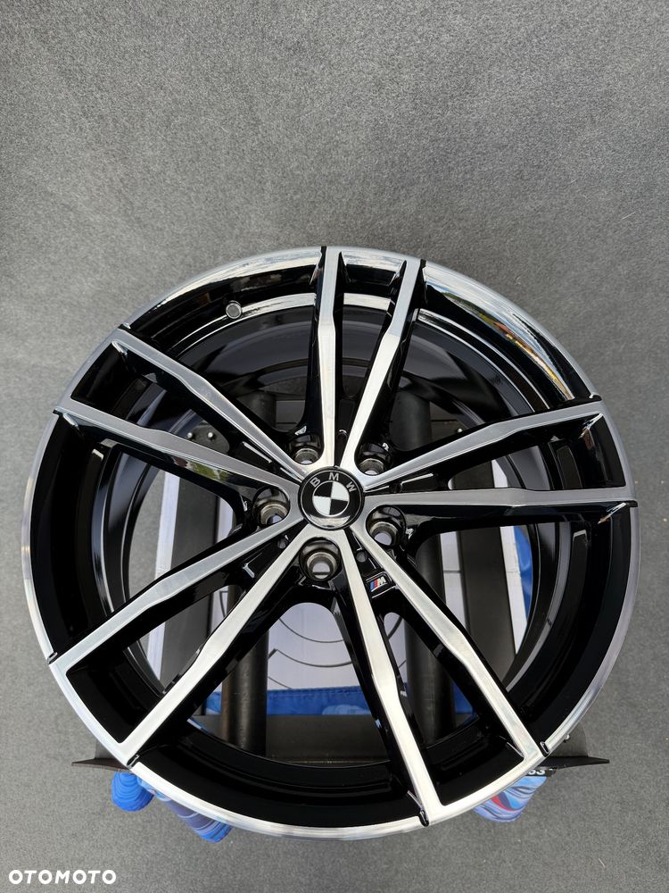 Nowe   alufelgi M pakiet 5x112 19 felgi 8j ET25 i 9J ET35 BMW seria 3 G20 G22 G30 G31 F44 G22 G23 G32 F39 G60 G01 X1 F48 G42 X2 U06 Active Tourer Z4 G29 xDrive jak Styling 930 czarne Japan Racing Carbonado - 5