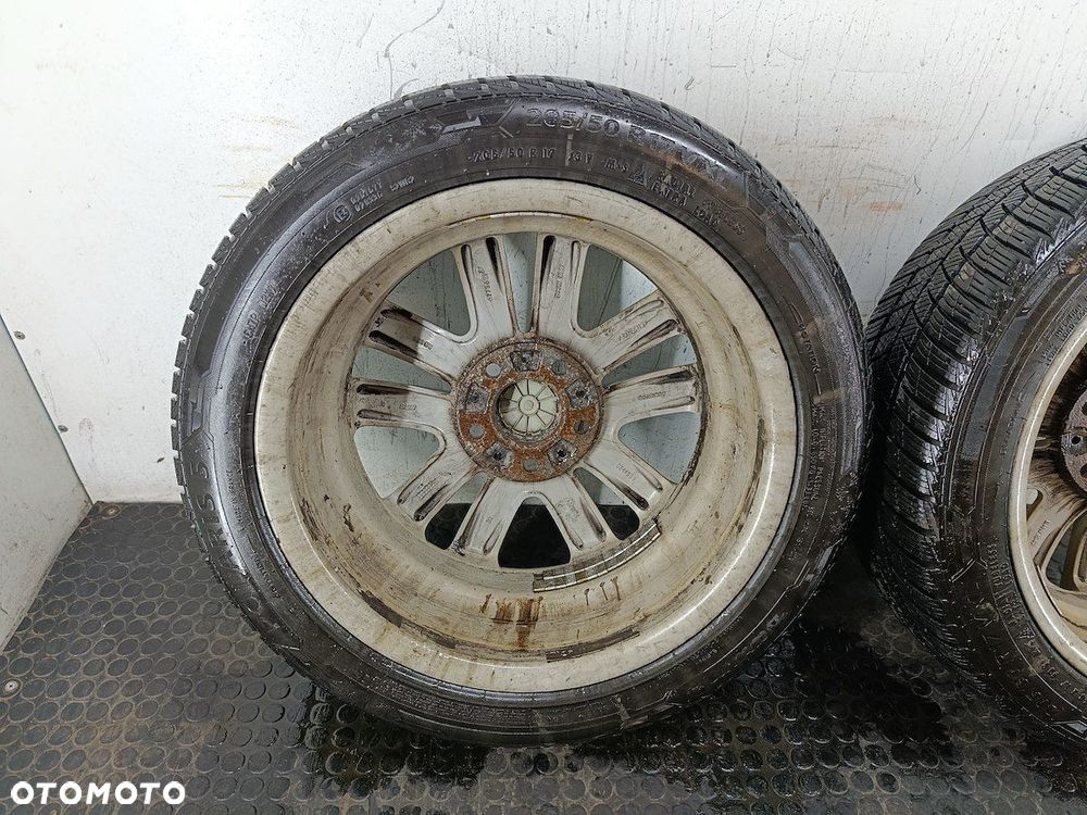 FELGI ALUMINIOWE KOMPLET 17 Z OPONAMI BMW 1 E87 6775621  205/50R17 5x120 - 15