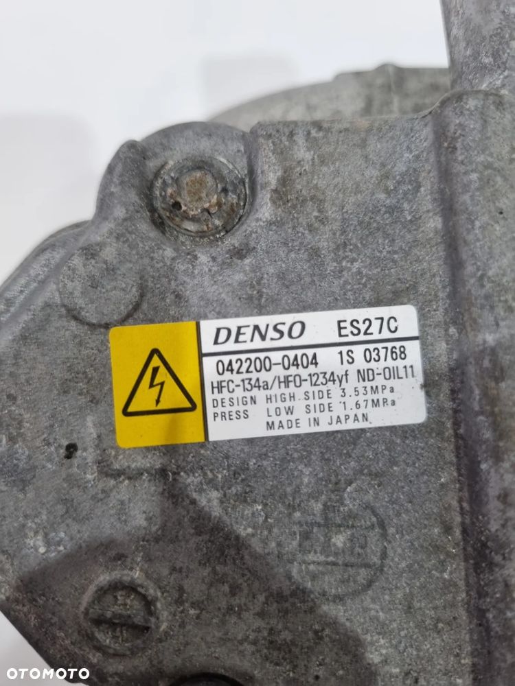 TOYOTA PRIUS POMPA SPRĘŻARKA KLIMATYZACJI 042200-0404 - 6