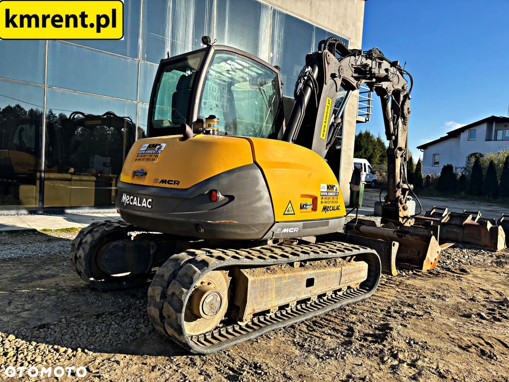 Mecalac 8 MCR MINI-KOPARKA 2016R. | 6 MCR JCB 8055 8080 KUBOTA KX KOMATSU PC88 - 33