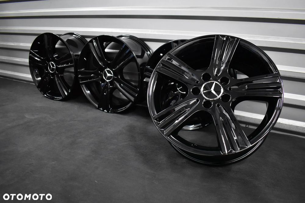 Felgi 5x112 R17 Mercedes A B C W204 W205 E CLA GLA V Vito ORYGINAŁ - 3