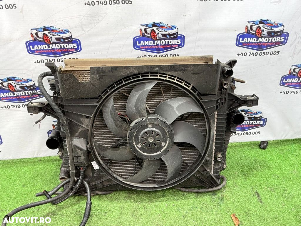 Caseta completa radiator racire apa ac ventilator + intercooler 2010 volvo xc90 2.4 diesel 2002-2014 - 5