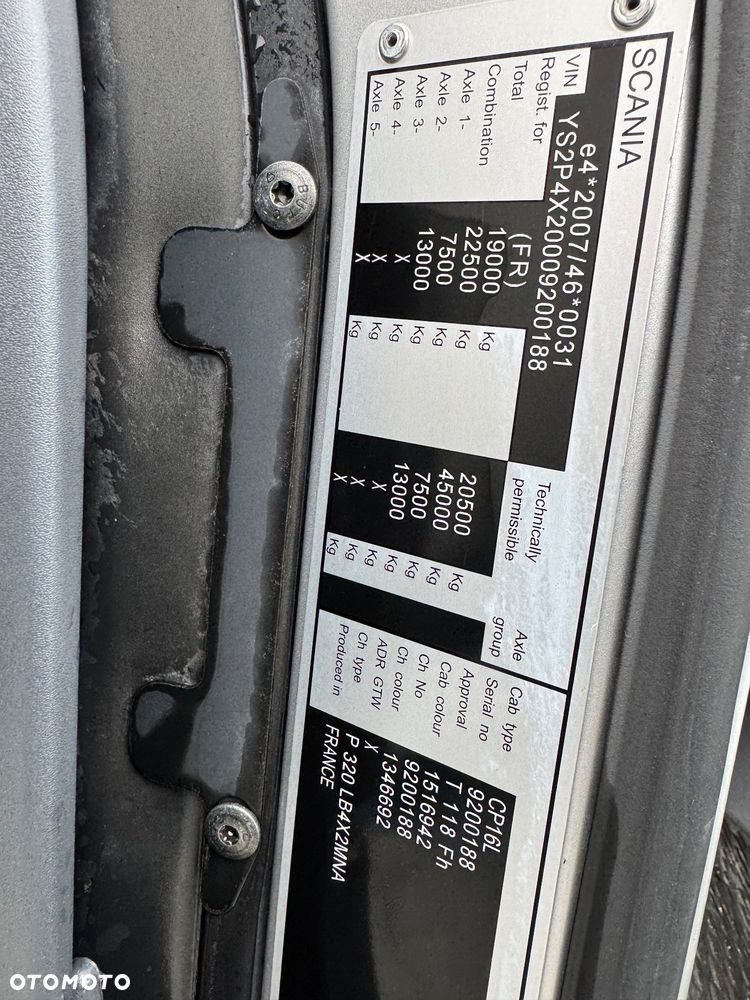 Scania P320 AdBlue bez EGR FURGON WINDA Import Francja - 24