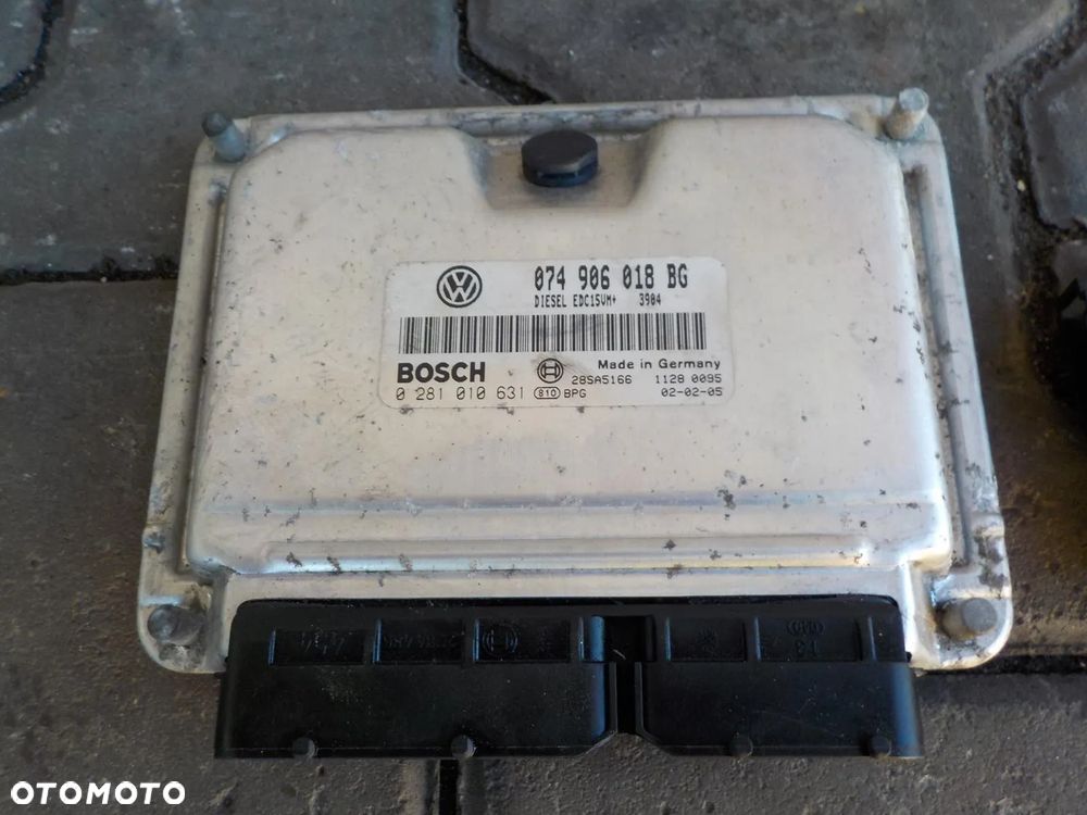 VW T4 2.5 TDI KOMPUTER STEROWNIK 074906018BG IMMO - 2