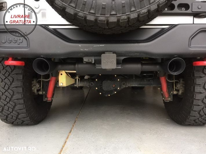 Sistem de evacuare dubla Jeep Wrangler Rubicon JK (2007-2017)- livrare gratuita - 10