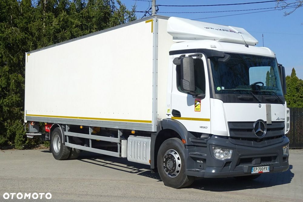 Mercedes-Benz Antos 1827 Euro6 kontener 21pal, winda poduszki klima - 12