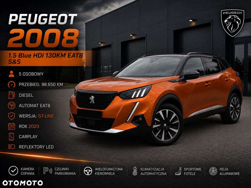 Peugeot 2008 1.5 BlueHDi GT Line S&S EAT8 - 1