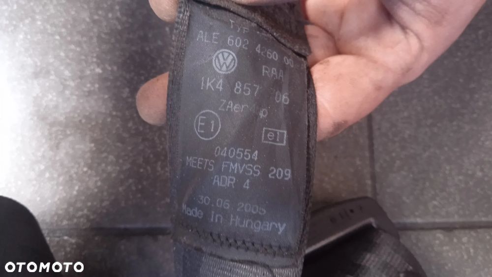 Pas bezpieczeństwa Audi A2 lewy prawy przód tył - 6