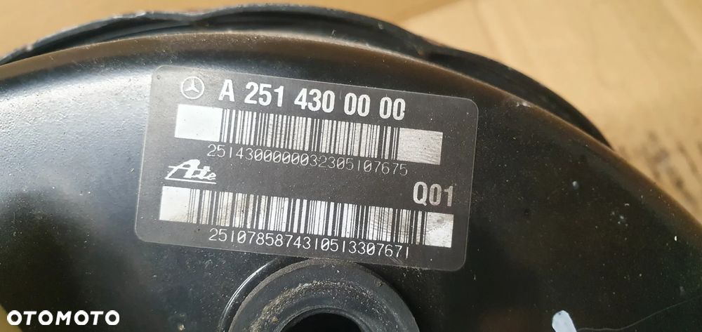 Serwo wspomaganie hamulca Mercedes ML W164 A2514300000 - 6