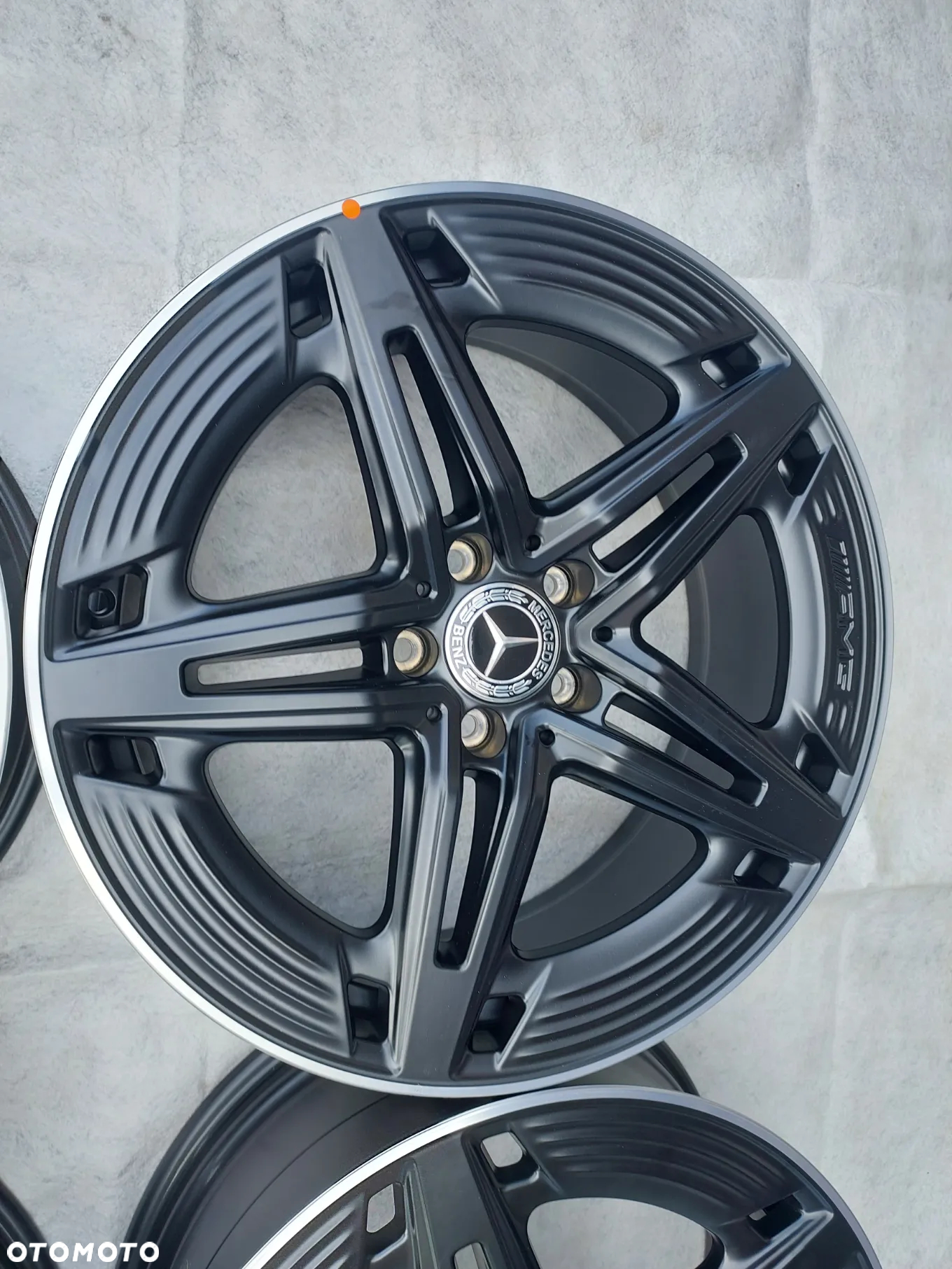 NOWE ORYGINALNE FELGI A35 A45 MERCEDES A KLASA CLA V KLASA VITO 19'' - 5