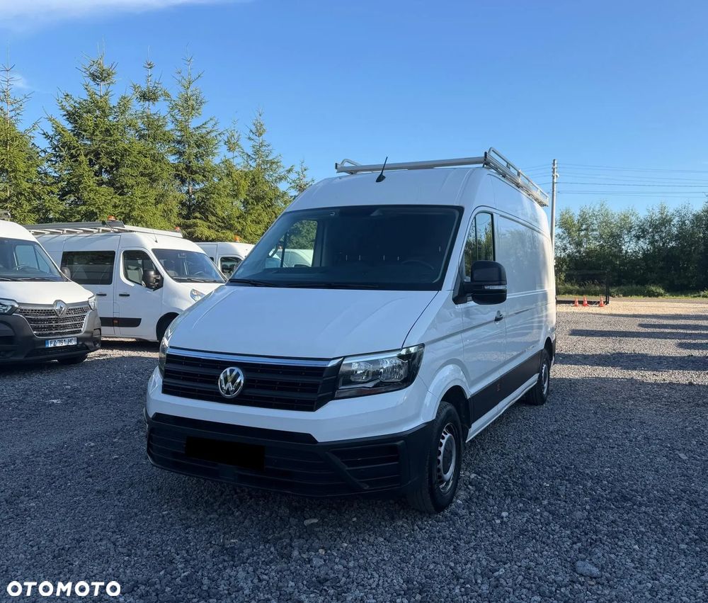 Volkswagen Crafter / L3H3 / 2.0 177KM /  AUTOMAT / NAJBOGATSZA WERSJA / TABLET / NAVI / SKÓRA / FV23% - 1