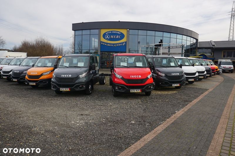 Iveco 35C13 doka brygadówka rama skrzynia wywrotka HDS - 11