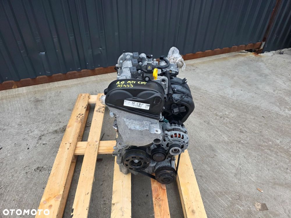 SILNIK KOMPLETNY AUDI VW SEAT SKODA 1.0 MPI CHY 75433 KM ORYGINAŁ ! - 2