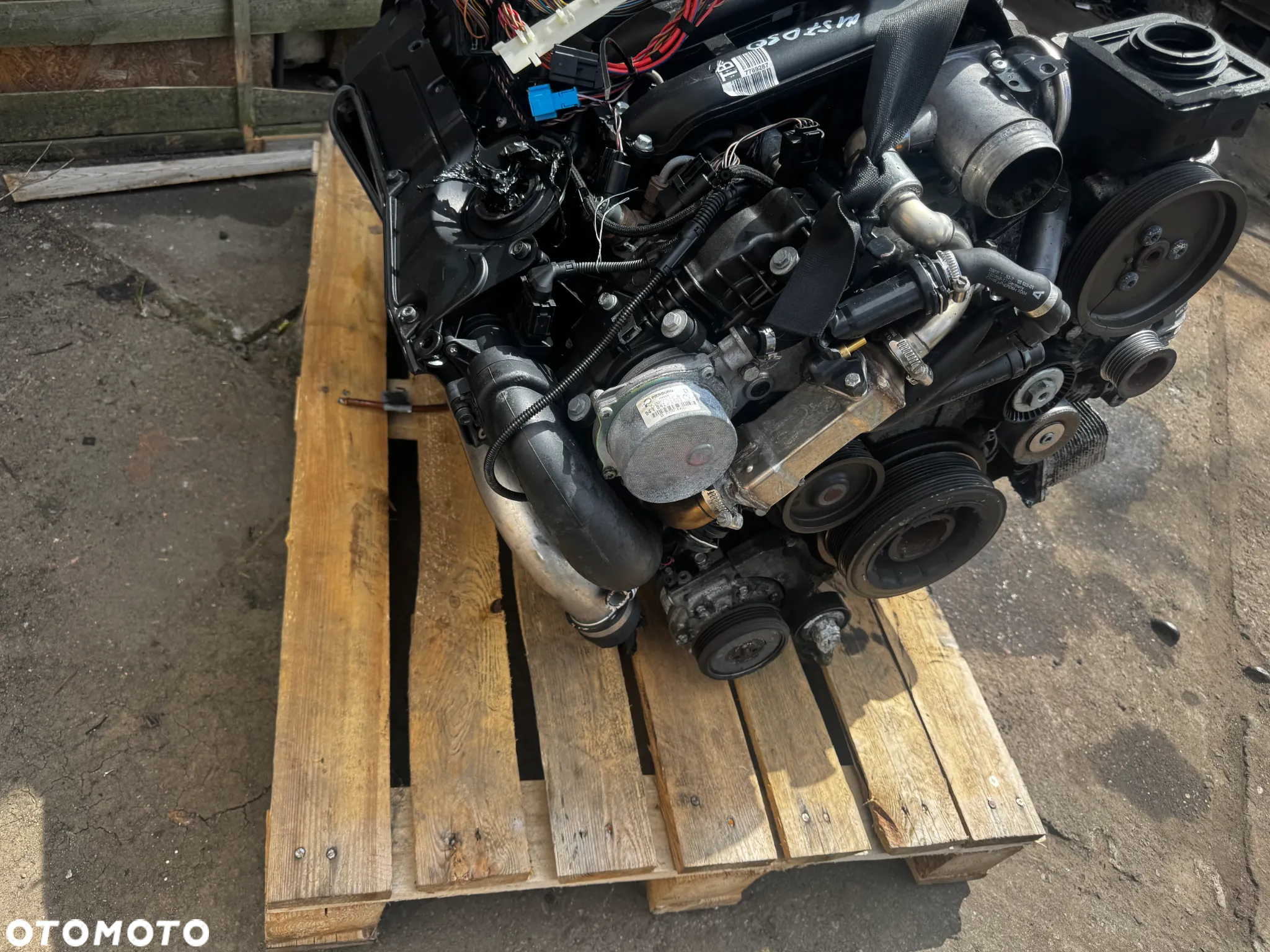 silnik m57d30 306d2 bmw e60 e90 kompletny 206 tys - 6