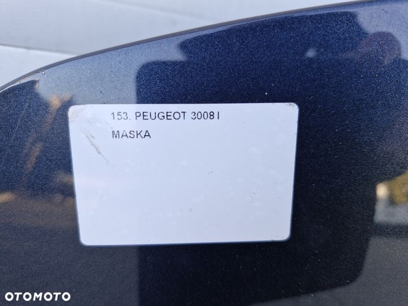 PEUGEOT 3008 I 1 MASKA POKRYWA SILNIKA PRZÓD - 2