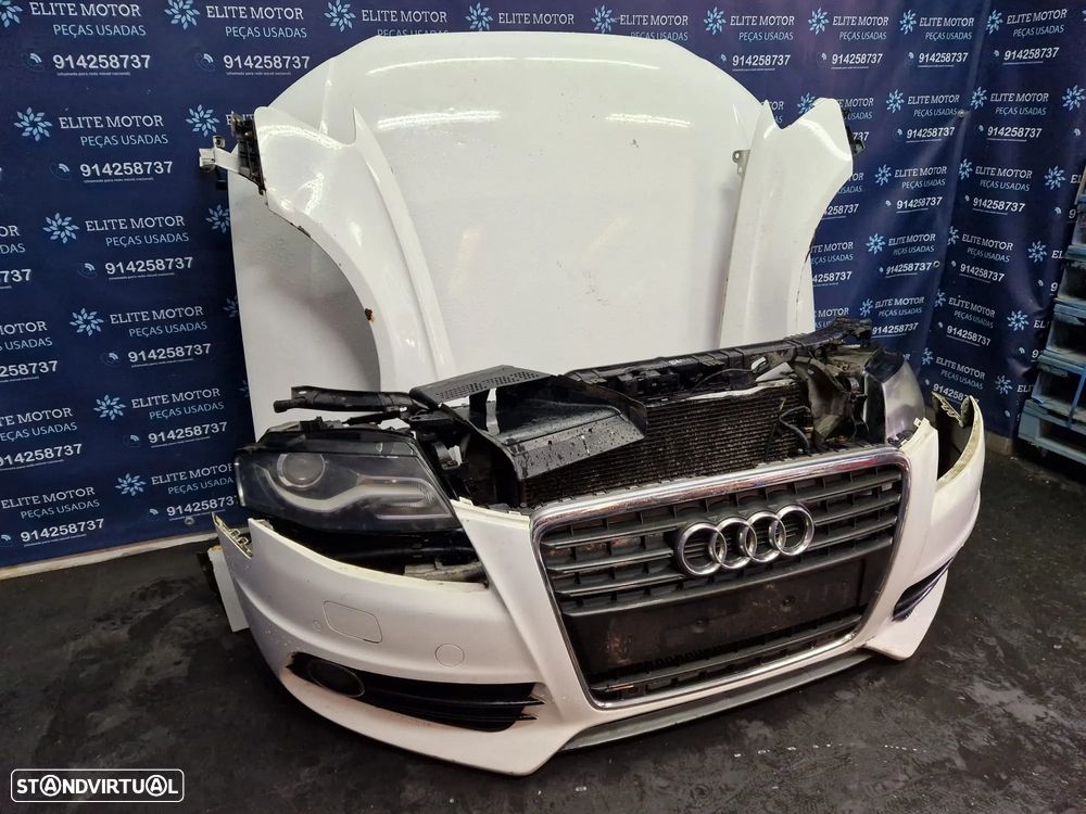 Frente completa usada AUDI A4 B8 S-LINE XENON 2.0 TDI capot parachoques oticas radiadores guardalamas - 2