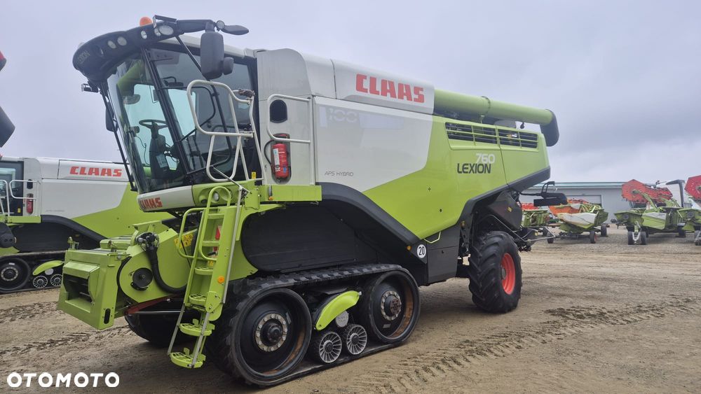 Claas Lexion 760TT z hederem - 16
