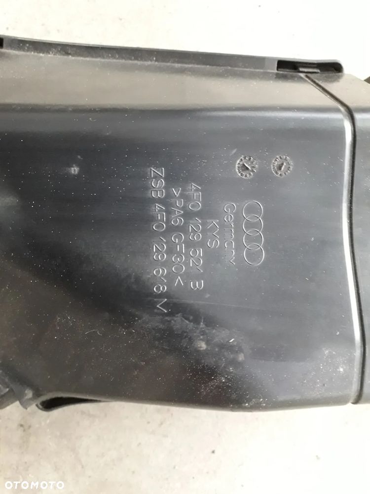 rura dolot wlot powietrza 4F0129521B A6 C6 2.0 FSI TFSI BPJ - 3
