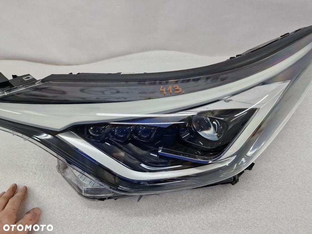 TOYOTA CHR / C-HR LIFT 19- LEWA LAMPA PRZEDNIA PRZÓD FULL LED , NR 81150-F4280-00 / 81150-F4280 , NR AUKCJI LA413 - 6