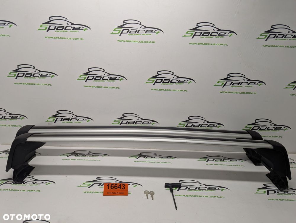 Bagażnik dachowy bazowy belki poprzeczki Opel Astra K kombi - 3
