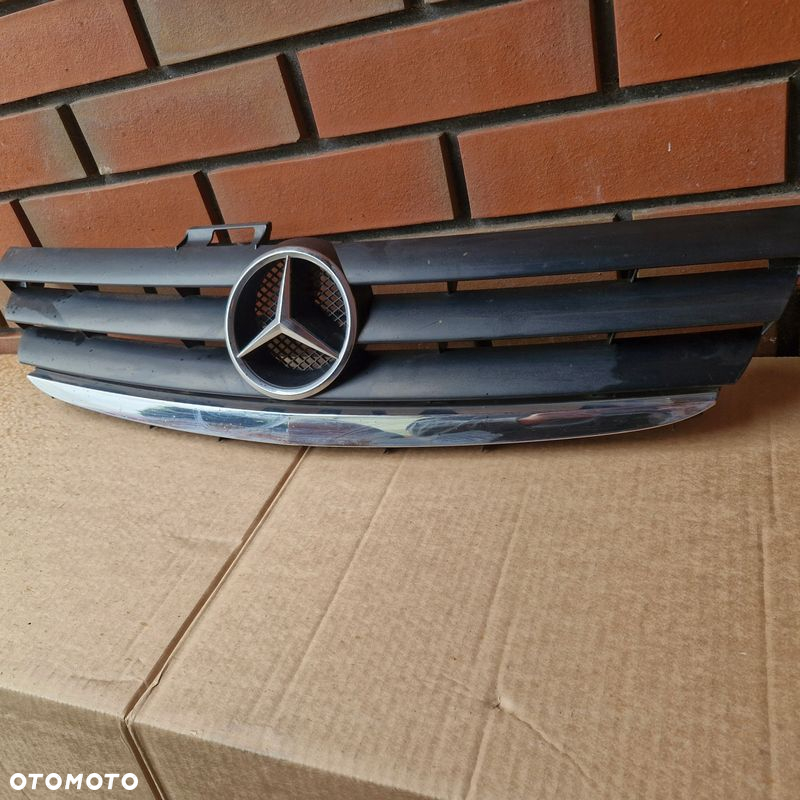 1698800083 GRILL ATRAPA PRZÓD MERCEDES A KLASA W169 - 2