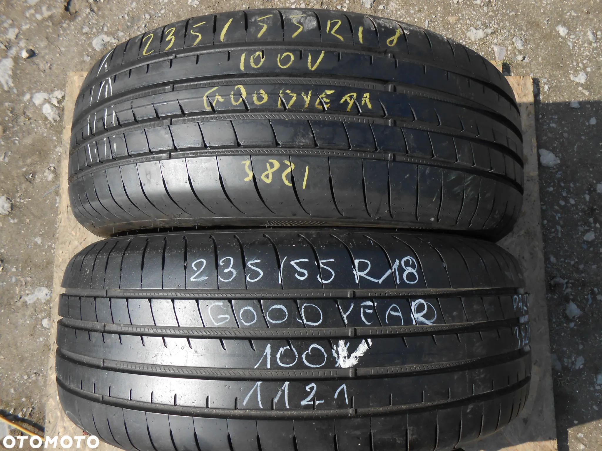 OPONY  235/55R18 GOODYEAR EAGLE F1 ASYMMETRIC 5 DOT 3821 7.8MM - 1