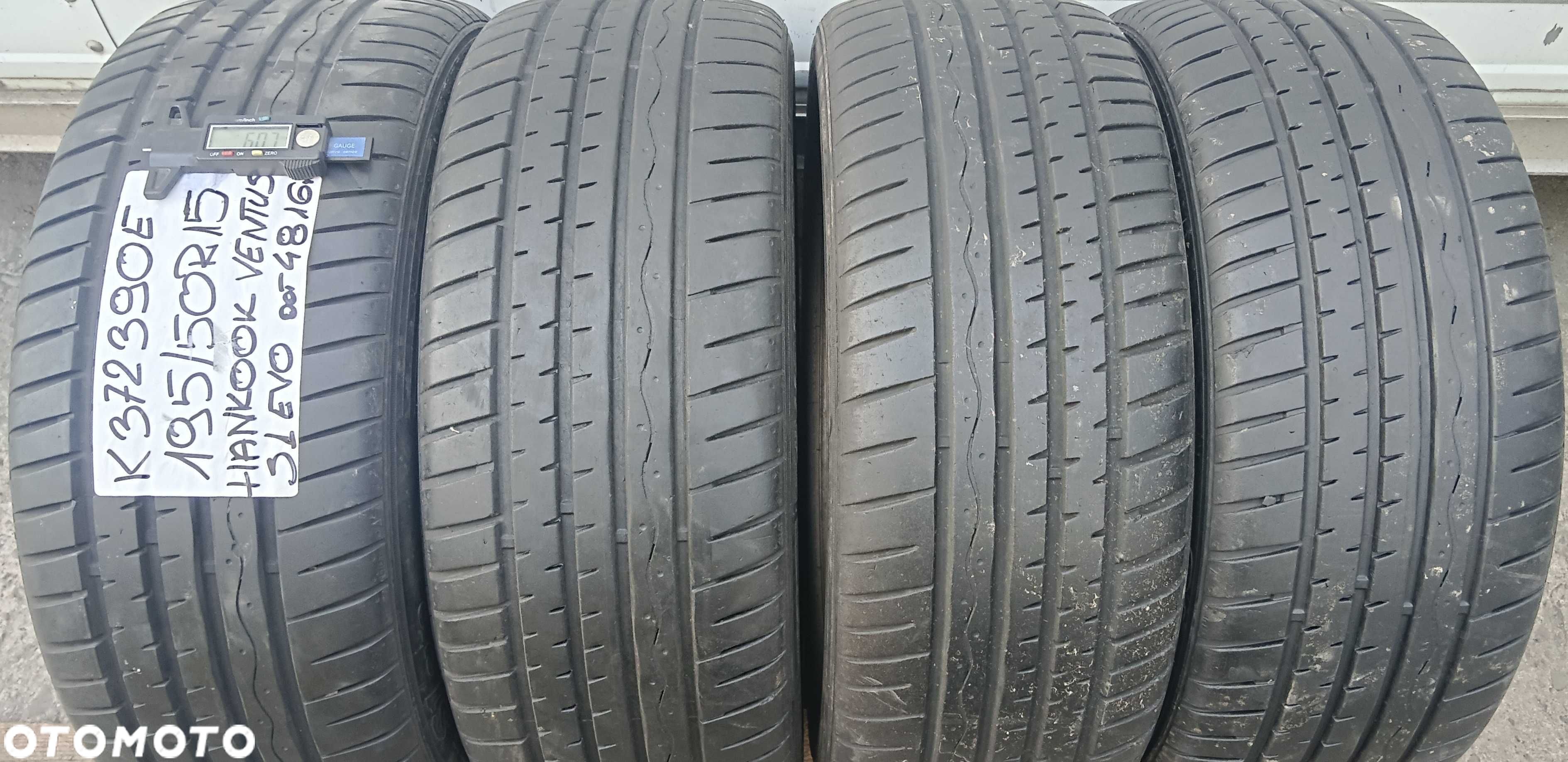 K372390E Komplet 195/50R15 Hankook Ventus S1 Evo dot.4816 - 1