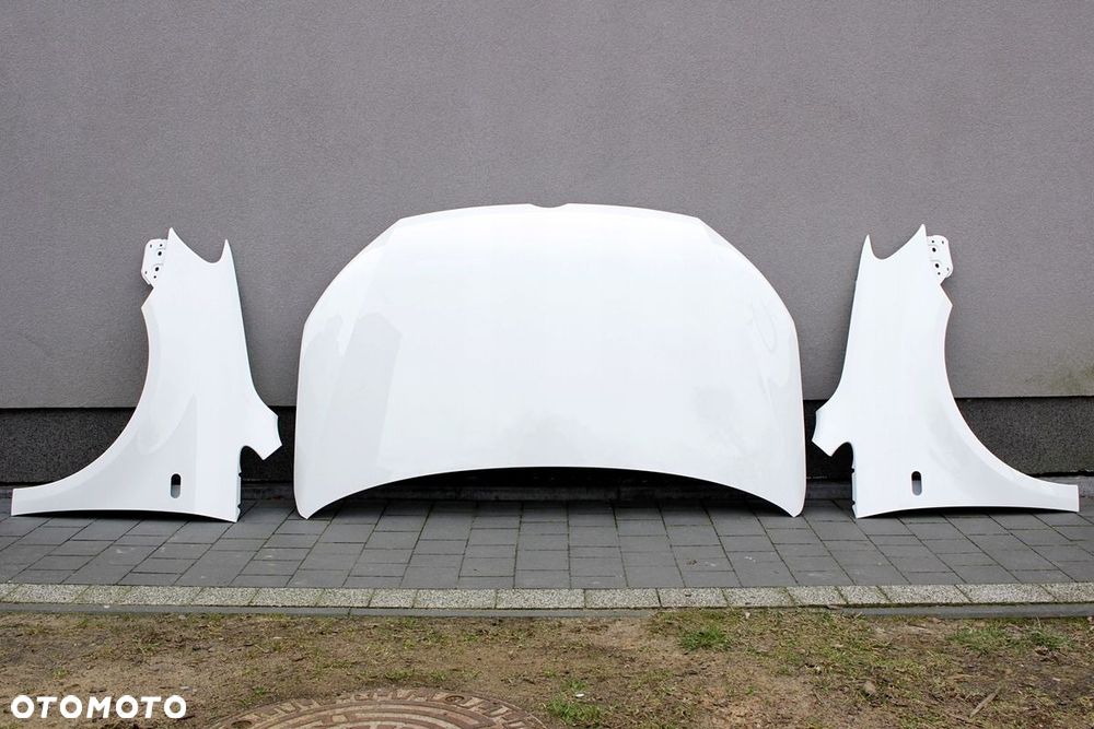 MASKA POKRYWA SILNIKA VW VOLKSWAGEN CADDY 2K 10-15 KOLOR BIAŁY LB9A IDEAŁ - 1