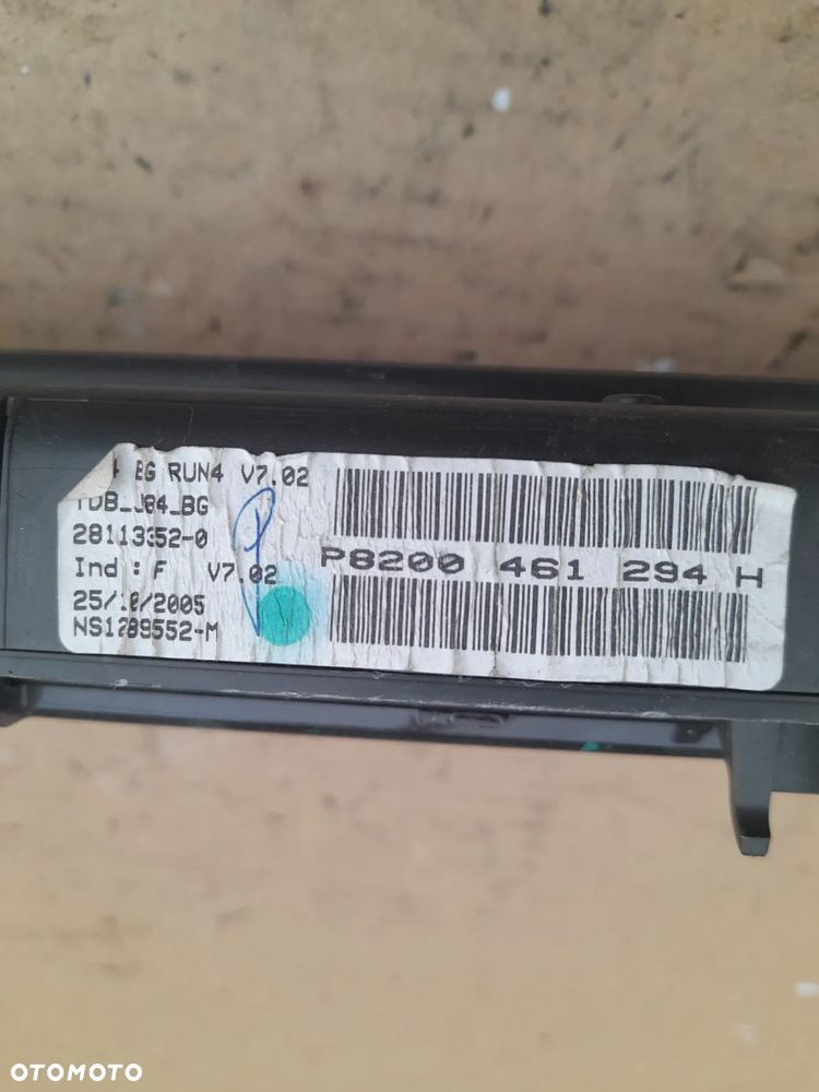 LICZNIK WYŚWIETLACZ RENAULT SCENIC II nr P8200461294H - 3