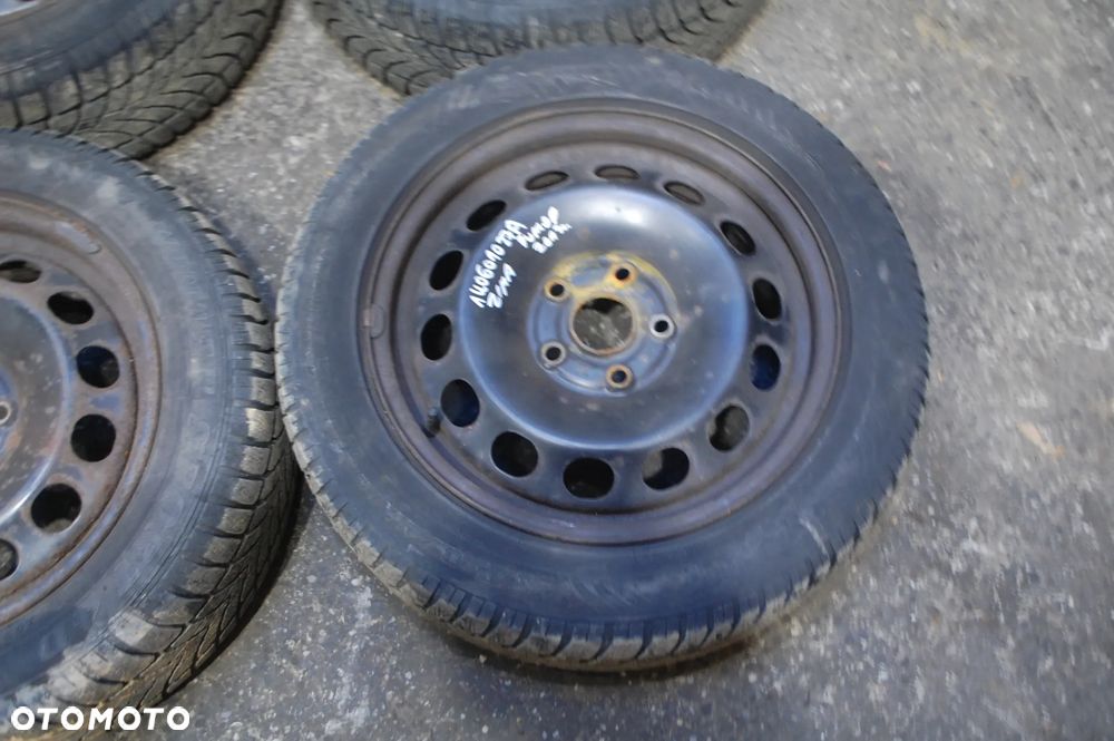 FELGI STALOWE + OPONY ZIMOWE 205/55R16 1K0601027A 5X112 ET50 6.5J SEAT LEON II VW SKODA AUDI - 13