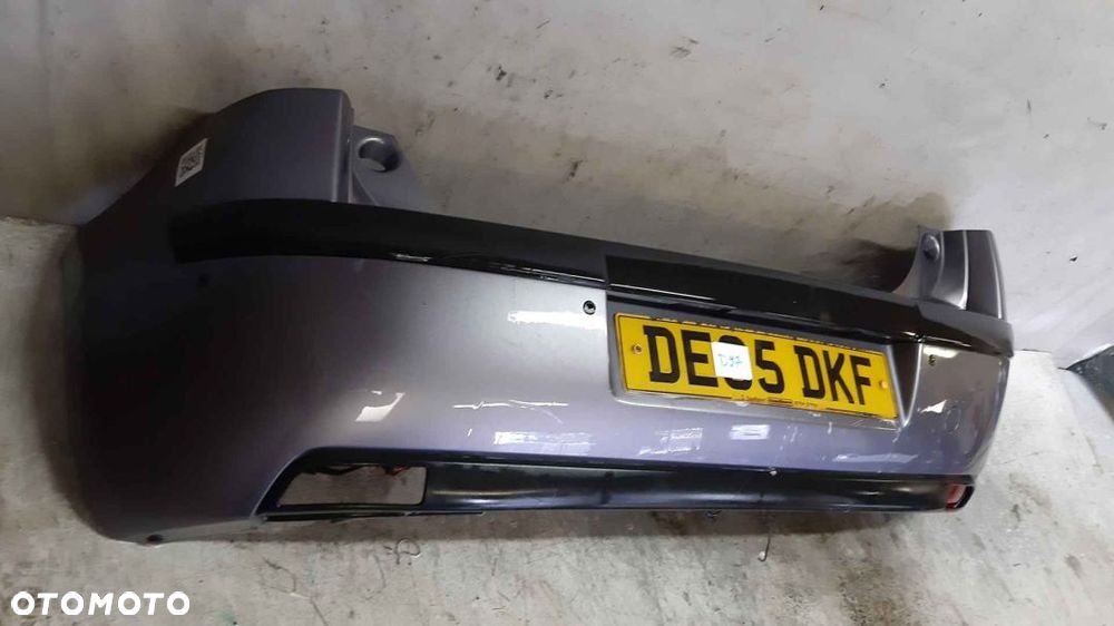 * ZDERZAK TYŁ TYLNY CITROEN C4 HB SZARY PDC CZUJNIKI - 4