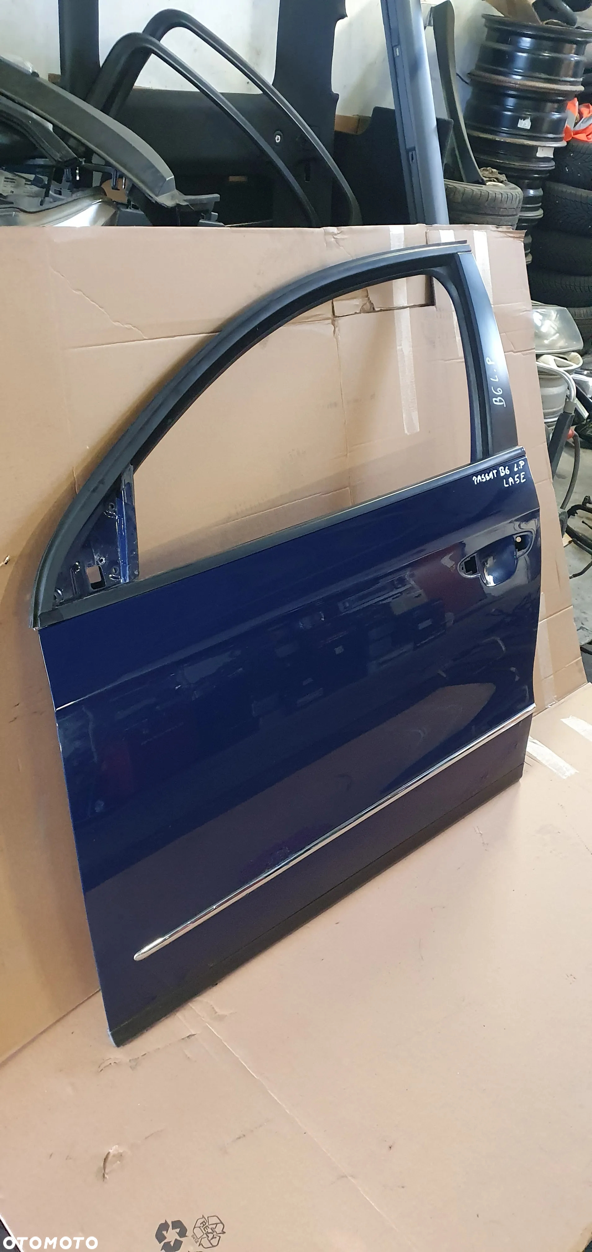 Drzwi lewy przód przednie lewe VW Passat B6 LA5E - 2